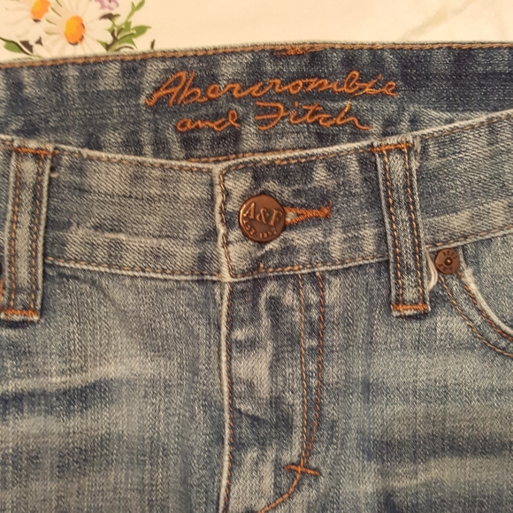 Abercrombie & Fitch size 0 denim skirt - Picture 5 of 8